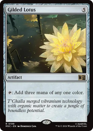 0199 Gilded Lotus R Commander: Marvel Super Heroes