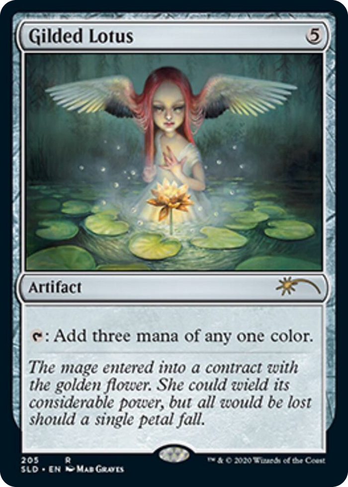 Gilded Lotus #205 R - Secret Lair Drop Series Pokemon card