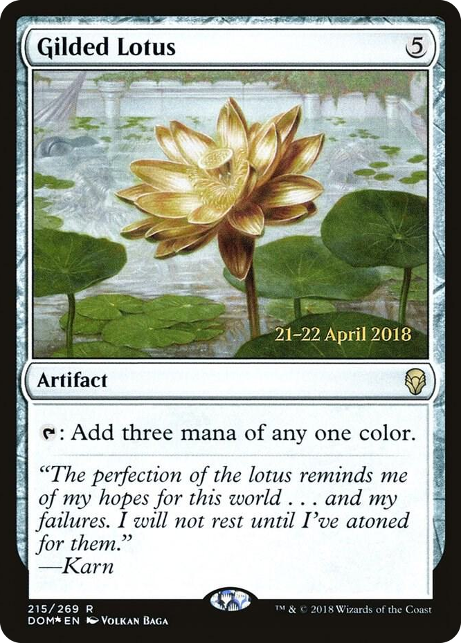 0215 Gilded Lotus R Prerelease Cards