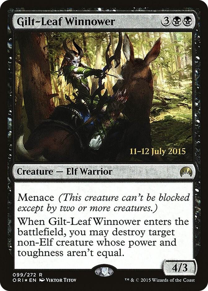 Gilt-Leaf Winnower #99 R - Prerelease Cards Pokemon card