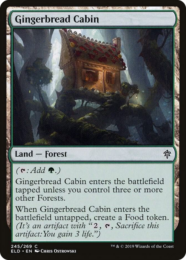 0245 Gingerbread Cabin C Throne of Eldraine