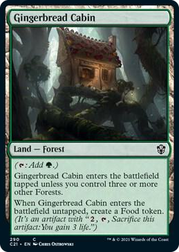 0290 Gingerbread Cabin C Commander 2021