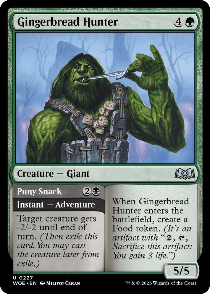 0227 Gingerbread Hunter U Wilds of Eldraine
