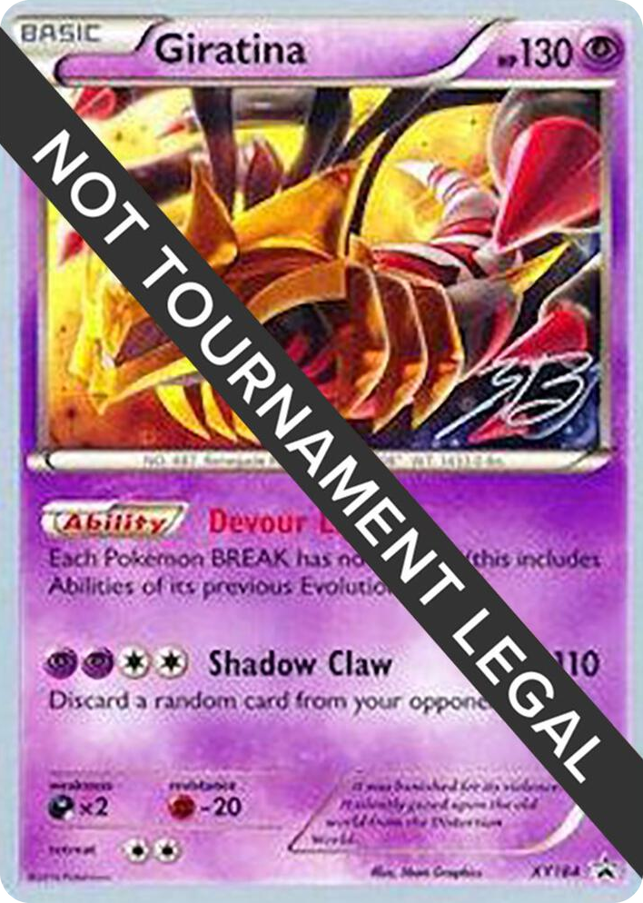 XY184 Giratina - 2017 (Zachary Bokhari) Common World Championship Decks
