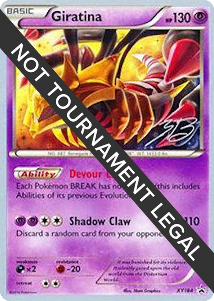 XY184 Giratina - 2017 (Zachary Bokhari) Common World Championship Decks
