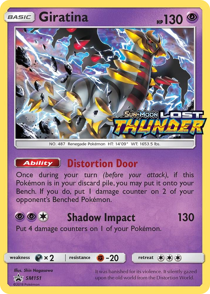 SM151 Giratina - SM151 (Prerelease) Promo SM Promos