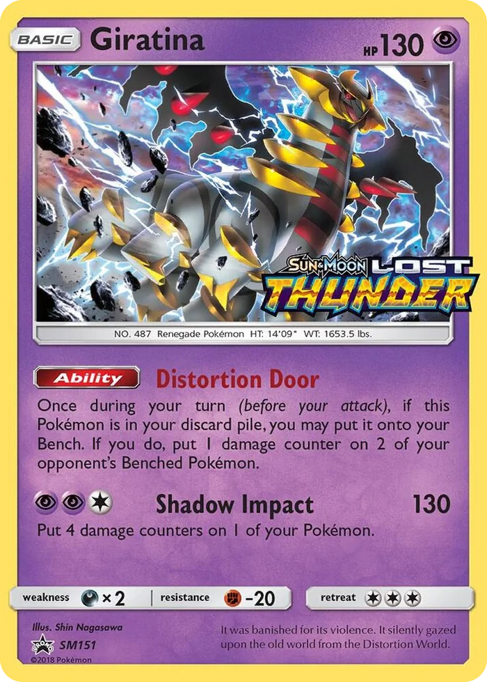 SM151 Giratina - SM151 (Prerelease) Promo SM Promos