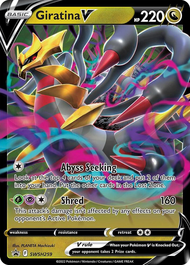 0259 Giratina V - SWSH259 Promo Sword & Shield Promo Cards