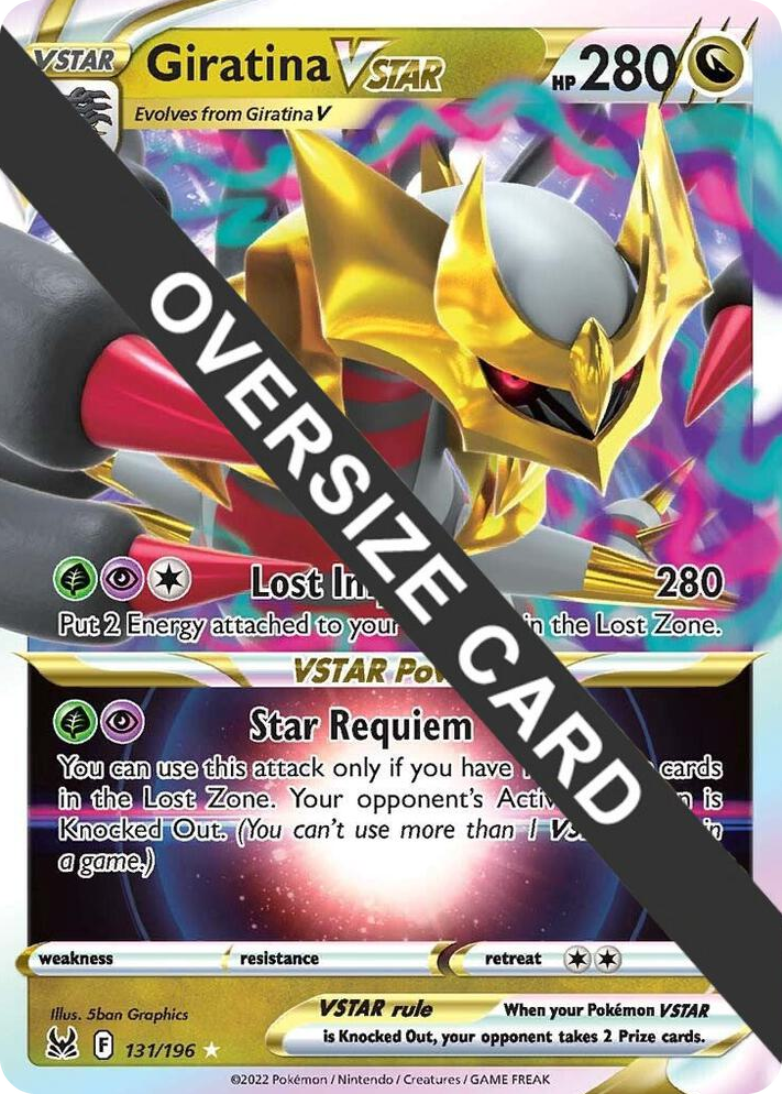 0131 Giratina VSTAR Ultra Rare Jumbo Cards