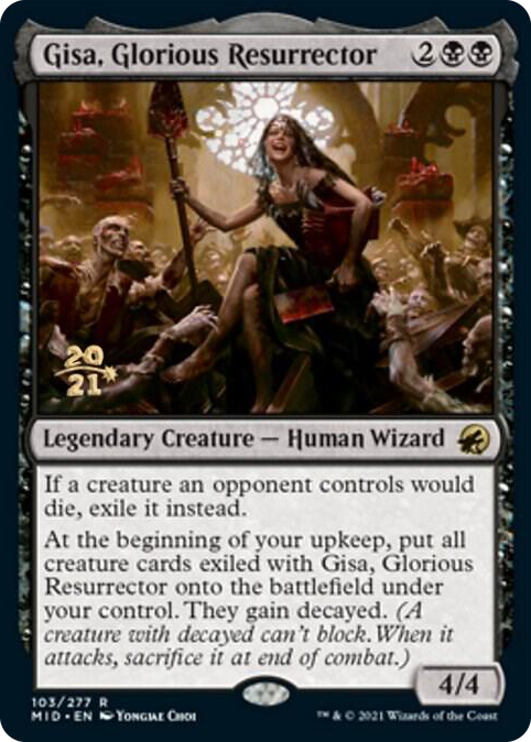 Gisa, Glorious Resurrector #103 R - Prerelease Cards Pokemon card