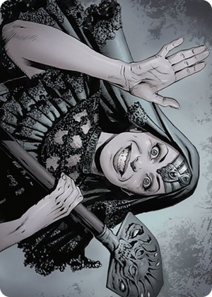 0051 Gisa, the Hellraiser Art Card S Art Series: Outlaws of Thunder Junction