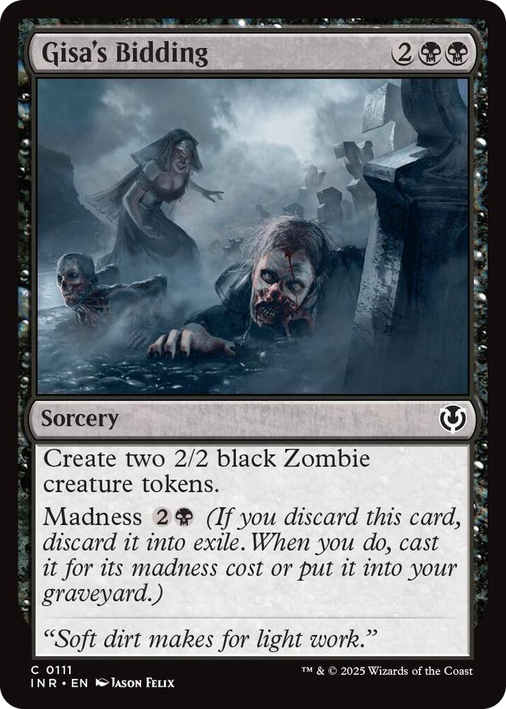 0111 Gisa's Bidding C Innistrad Remastered