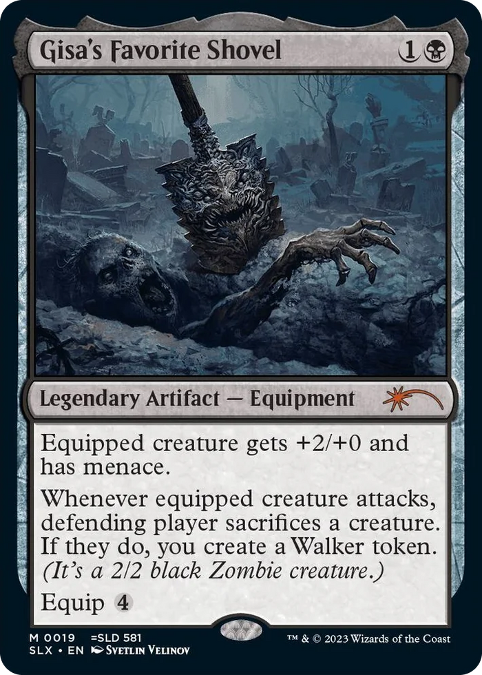 0019 Gisa's Favorite Shovel M SLX Cards
