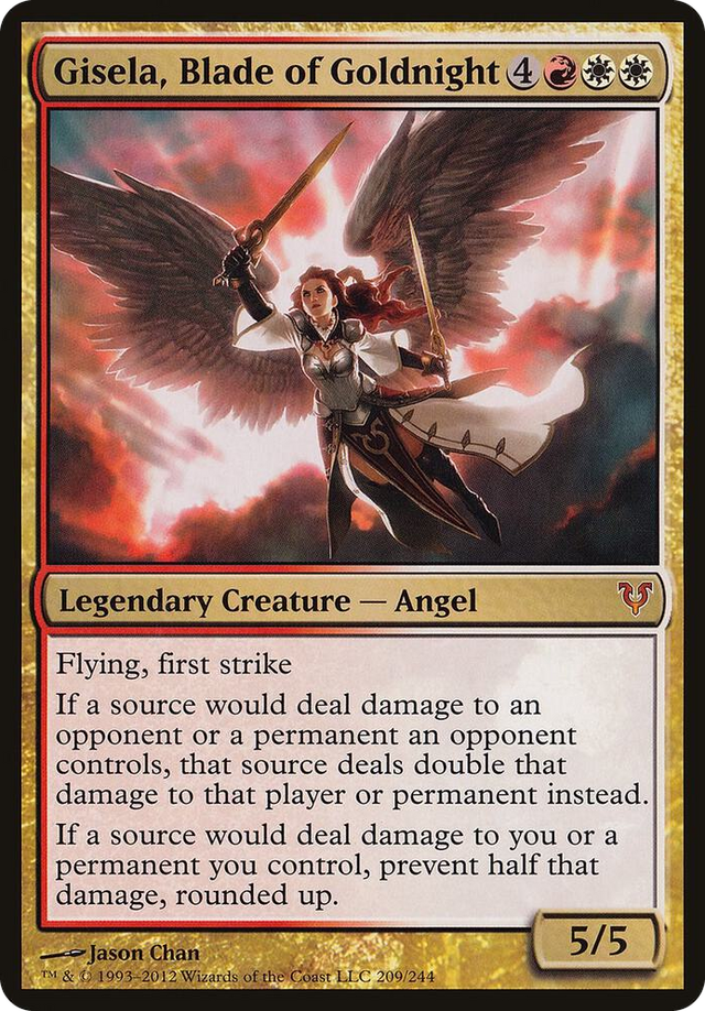 0209 Gisela, Blade of Goldnight (Avacyn Restored) P Oversize Cards
