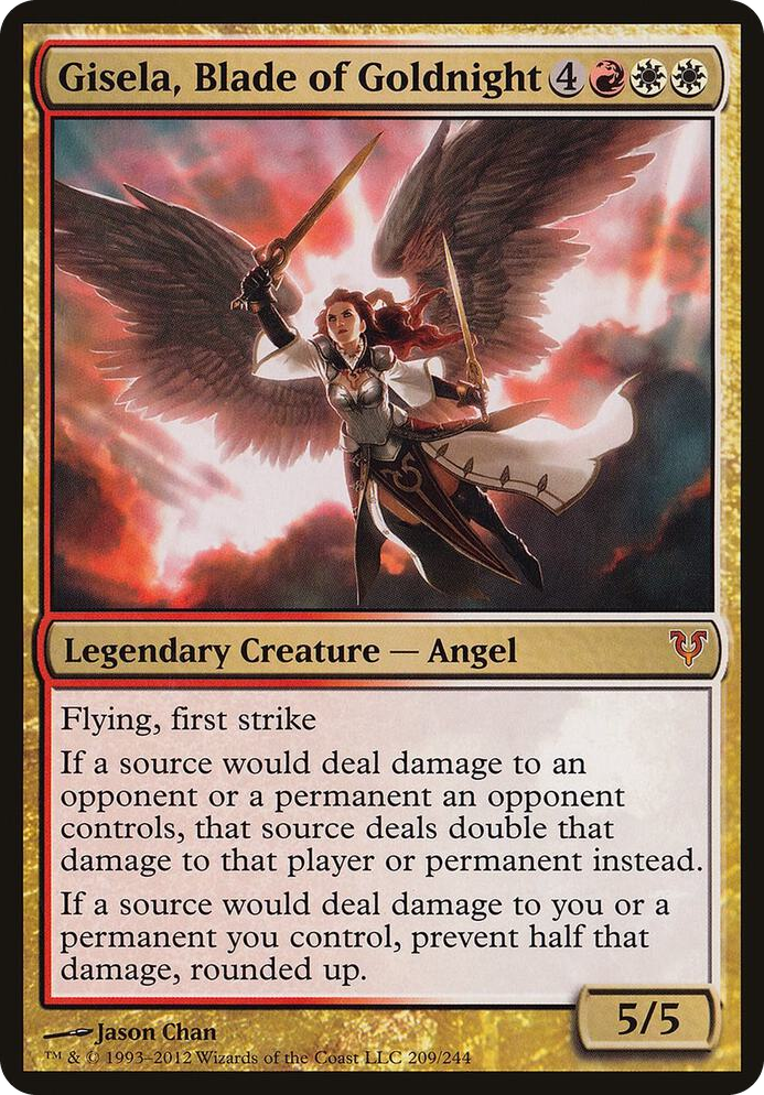 Gisela, Blade of Goldnight (Avacyn Restored) #209 P - Oversize Cards Pokemon card
