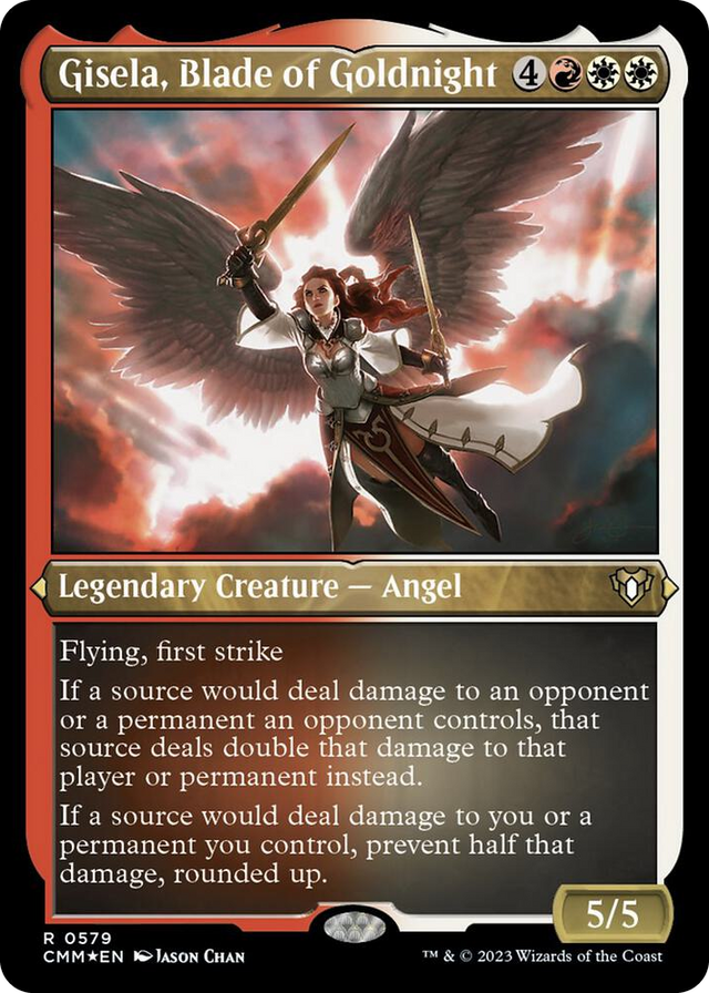 0579 Gisela, Blade of Goldnight (Foil Etched) R Commander Masters