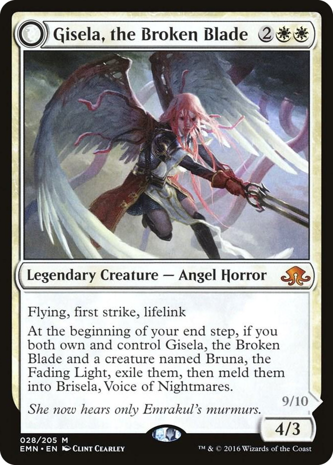 Gisela, the Broken Blade #28 M - Eldritch Moon Pokemon card