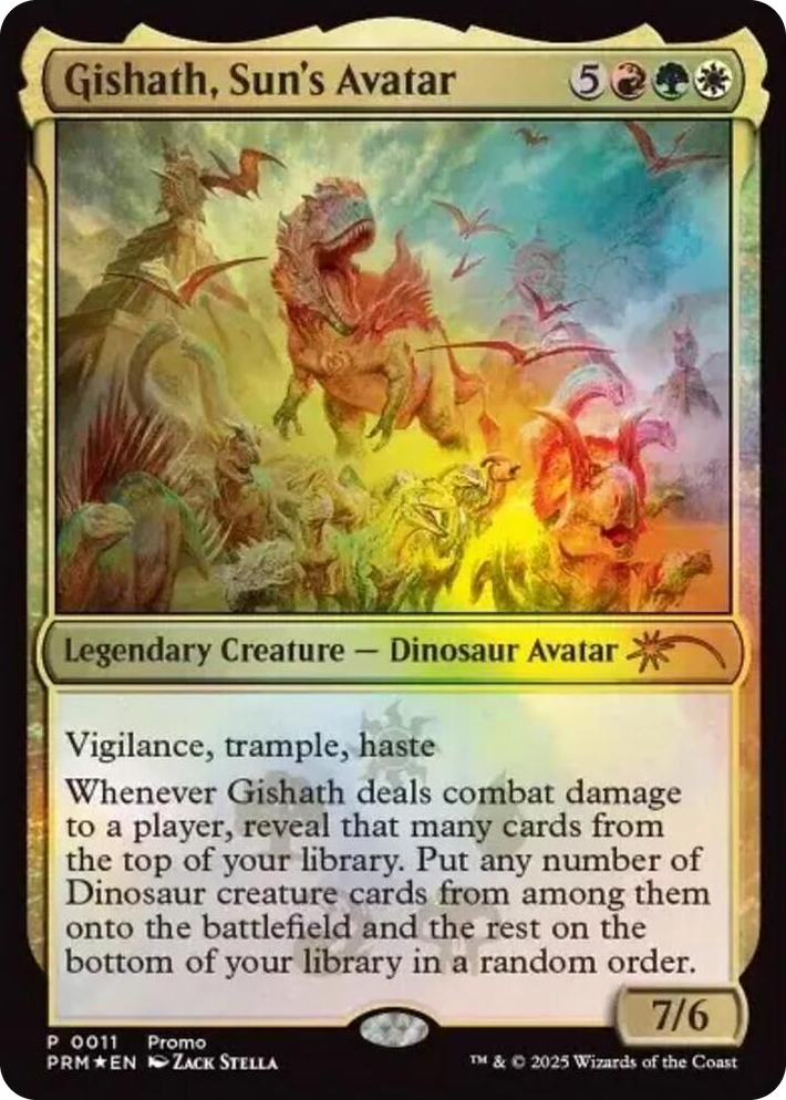 0011 Gishath, Sun's Avatar M Media Promos