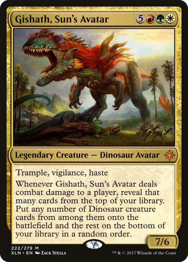 0222 Gishath, Sun's Avatar M Ixalan