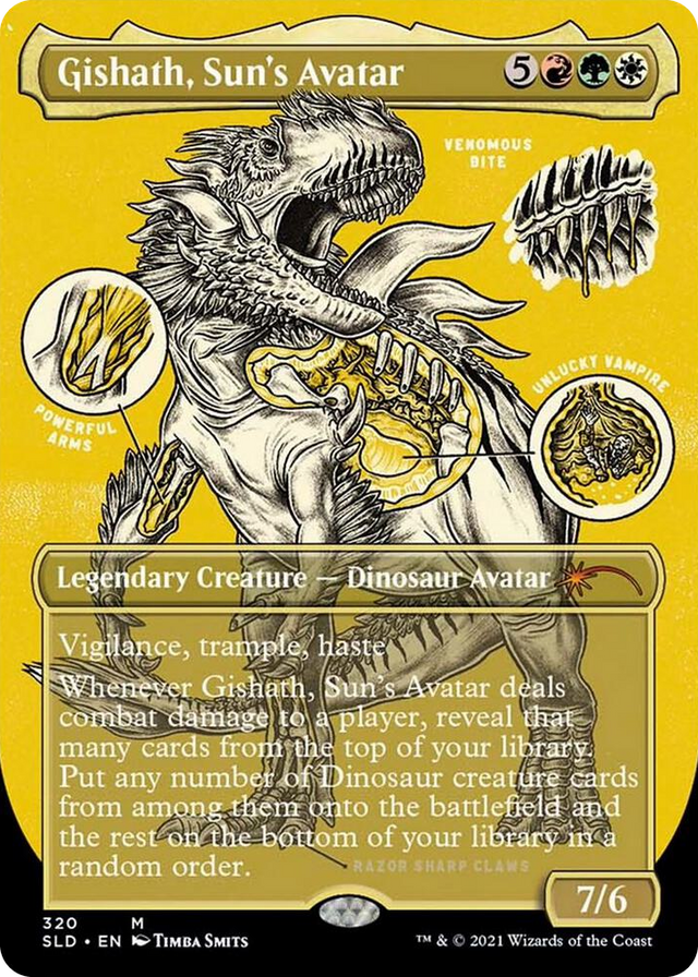 0320 Gishath, Sun's Avatar M Secret Lair Drop Series