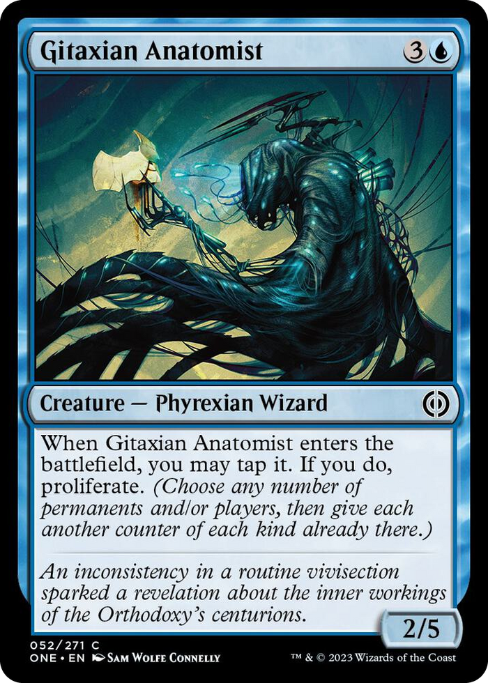Gitaxian Anatomist #52 C - Phyrexia: All Will Be One Pokemon card