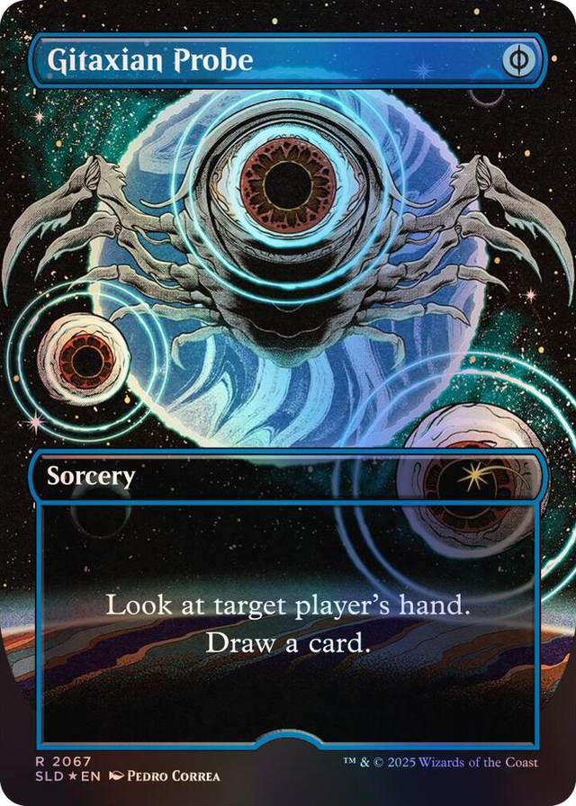 2067 Gitaxian Probe (2067) (Rainbow Foil) R Secret Lair Drop Series
