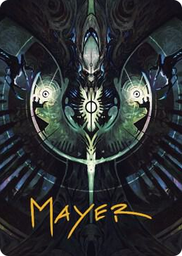0032 Gix's Command Art Card (Gold-Stamped Signature) S Art Series: The Brothers' War
