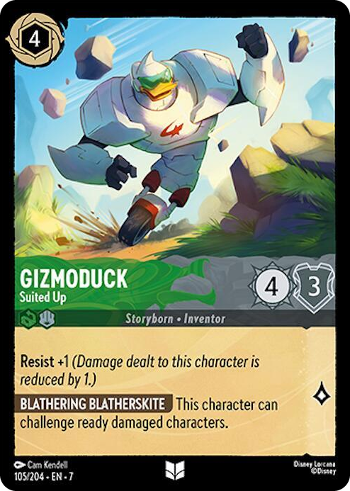 0105 Gizmoduck - Suited Up Uncommon Archazia's Island