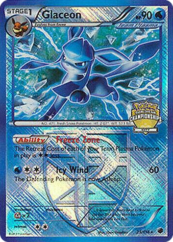 0023 Glaceon - 23/116 (City Championships) Promo League & Championship Cards