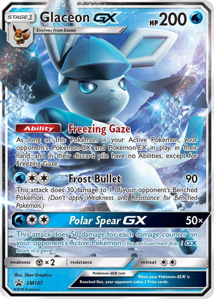 SM147 Glaceon GX - SM147 Promo SM Promos