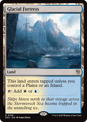 0159 Glacial Fortress R Commander: Aetherdrift