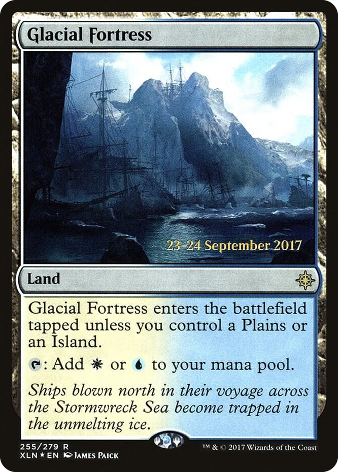 0255 Glacial Fortress R Prerelease Cards