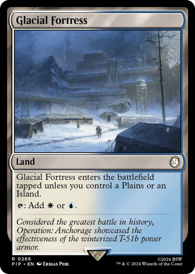 0266 Glacial Fortress R Universes Beyond: Fallout