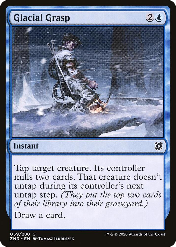 0059 Glacial Grasp C Zendikar Rising