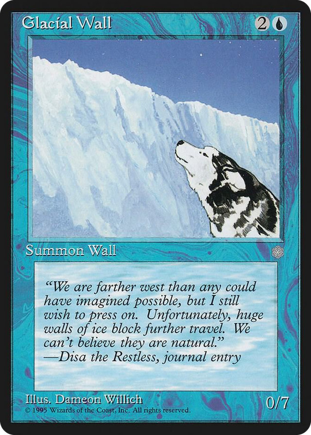 0071 Glacial Wall U Ice Age