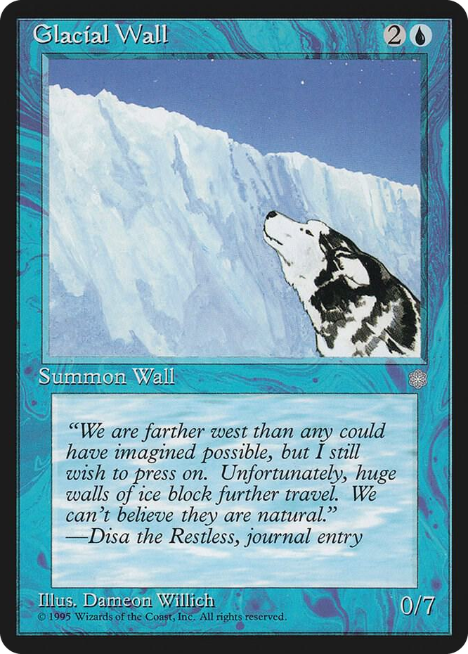 0071 Glacial Wall U Ice Age
