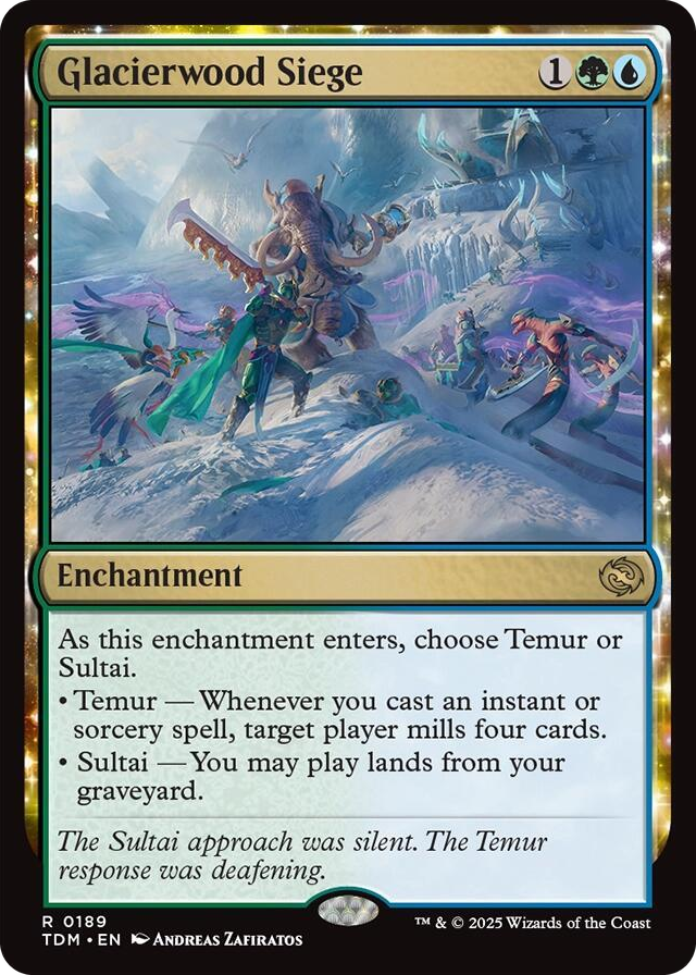 0189 Glacierwood Siege R Dragonstorm