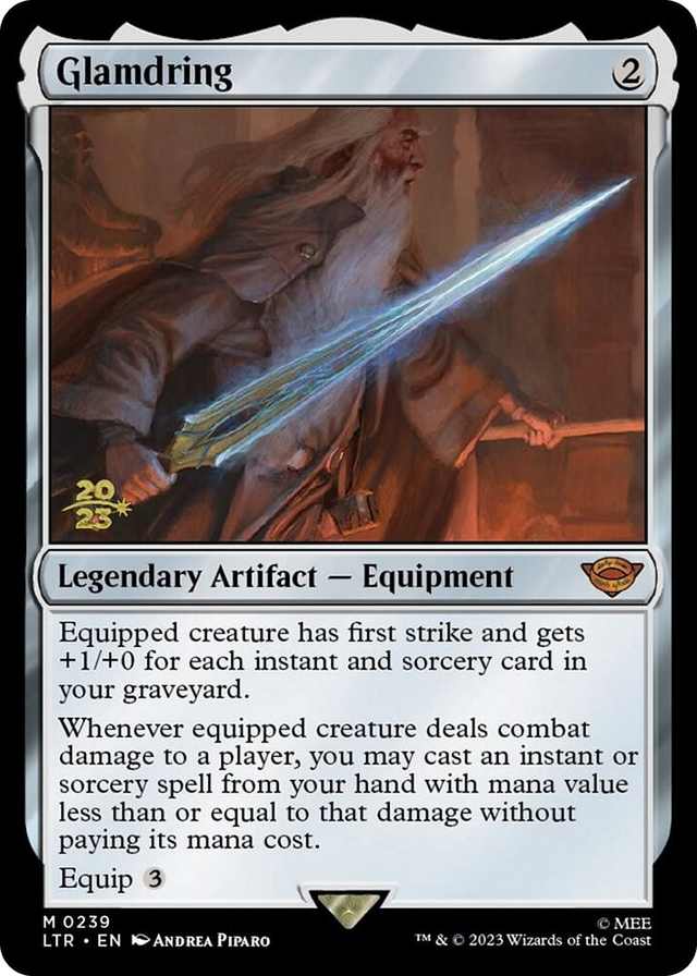 0239 Glamdring M Prerelease Cards