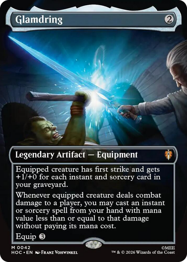 0042 Glamdring (Borderless) M The Hobbit: Eternal-Legal