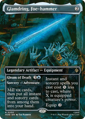 0204 Glamdring, Foe-hammer (Borderless) R The Hobbit