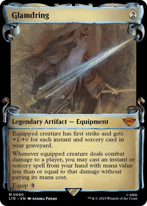0690 Glamdring (Showcase Scrolls) M Universes Beyond: The Lord of the Rings: Tales of Middle-earth