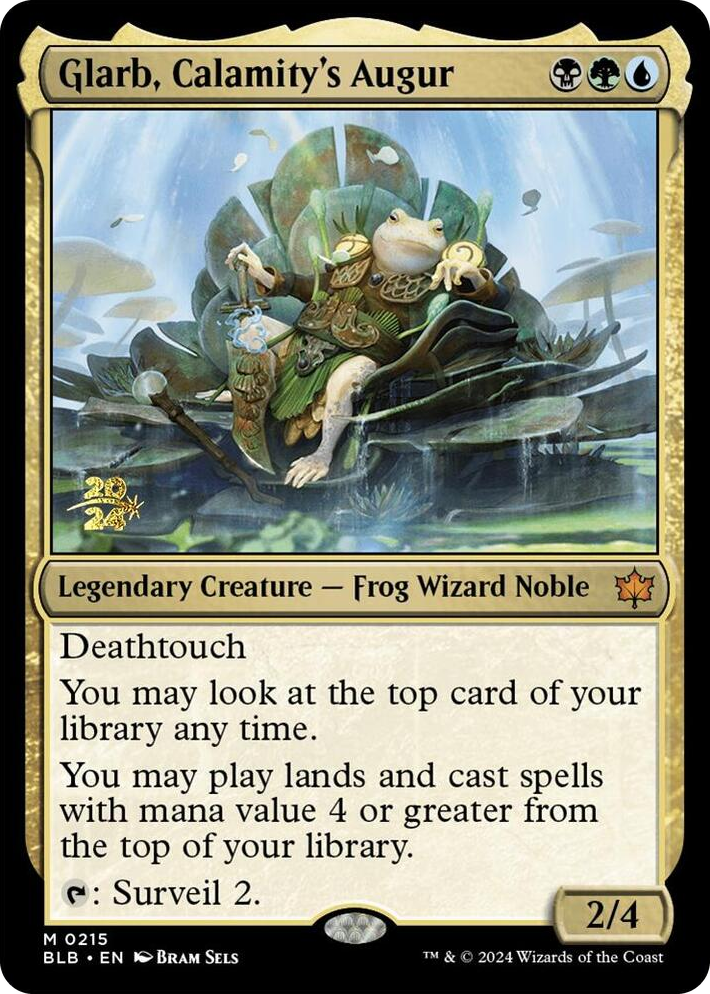 0215 Glarb, Calamity's Augur M Prerelease Cards