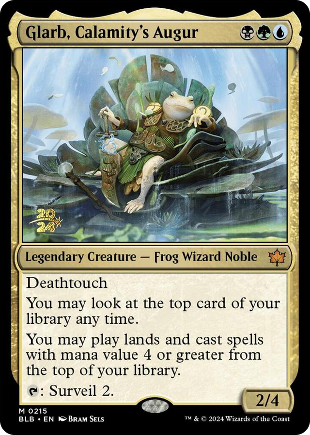 0215 Glarb, Calamity's Augur M Prerelease Cards