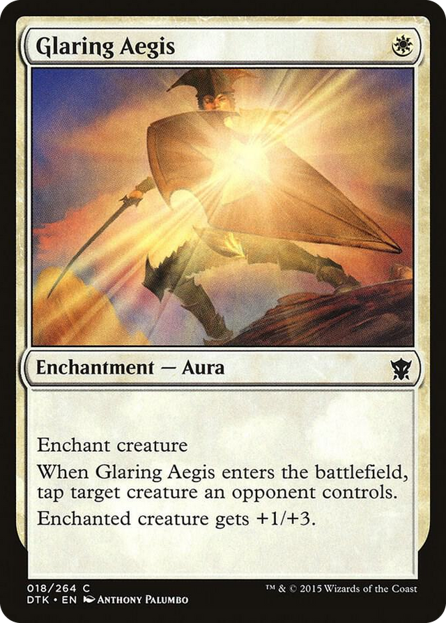 0018 Glaring Aegis C Dragons of Tarkir