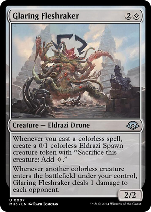 0007 Glaring Fleshraker U Modern Horizons 3