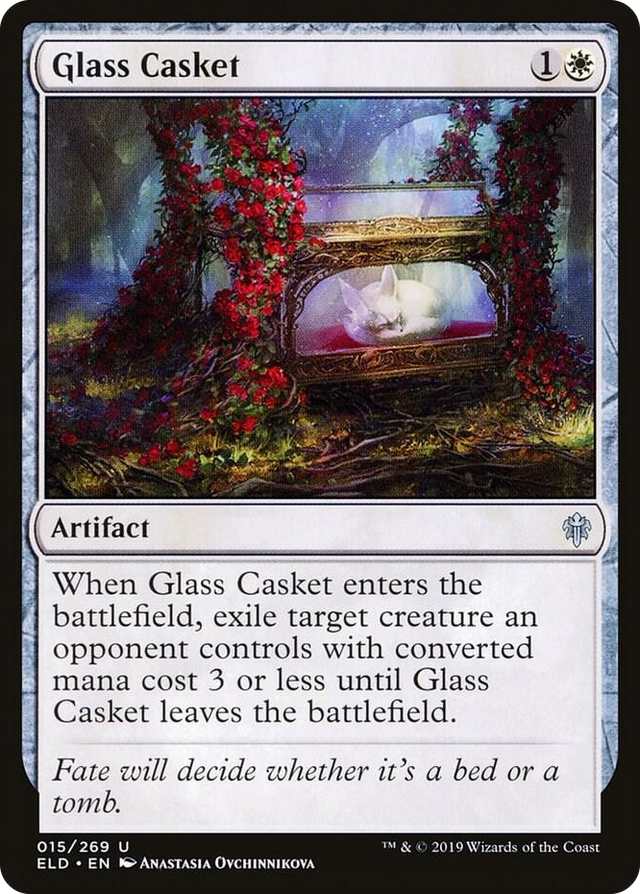 0015 Glass Casket U Throne of Eldraine