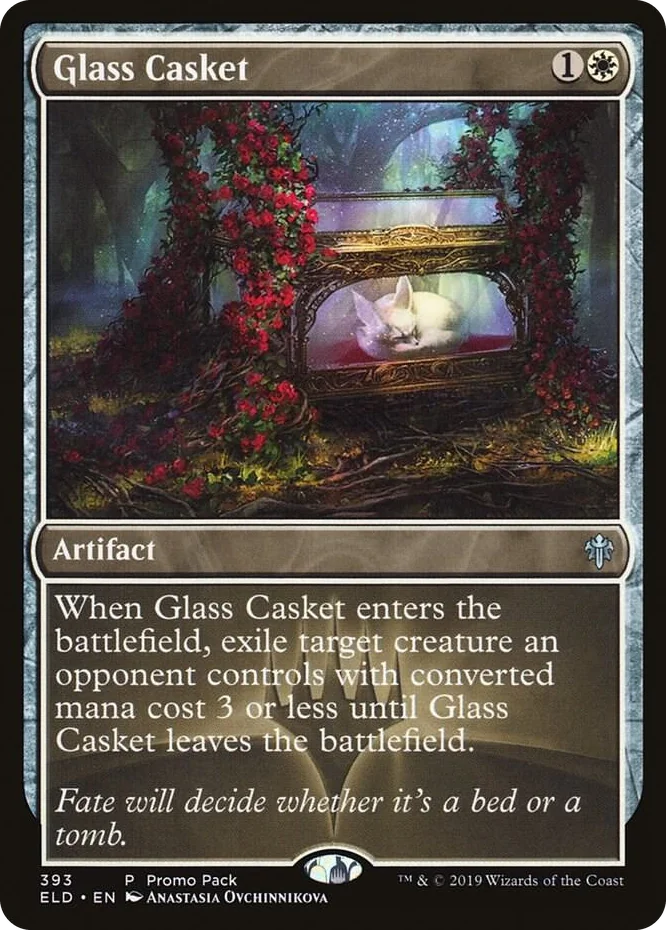 0393 Glass Casket P Promo Pack: Throne of Eldraine