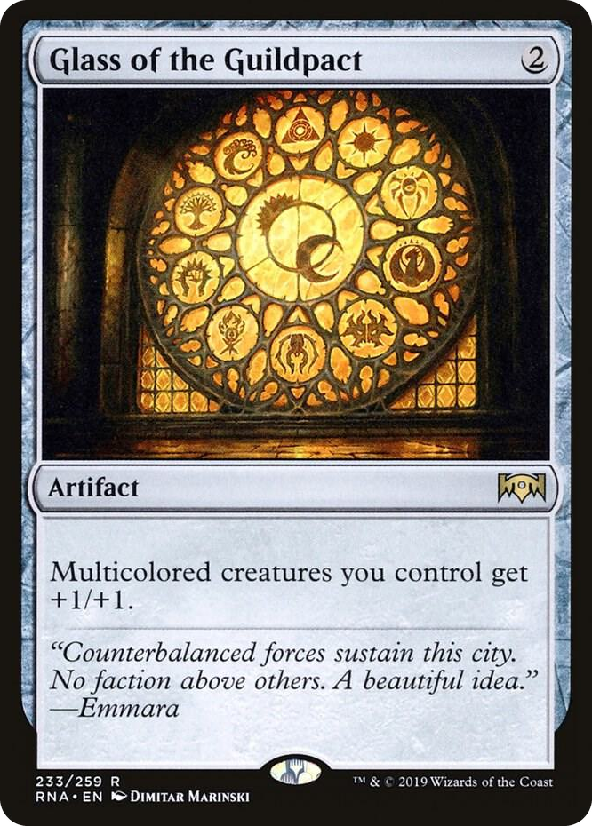 0233 Glass of the Guildpact R Ravnica Allegiance