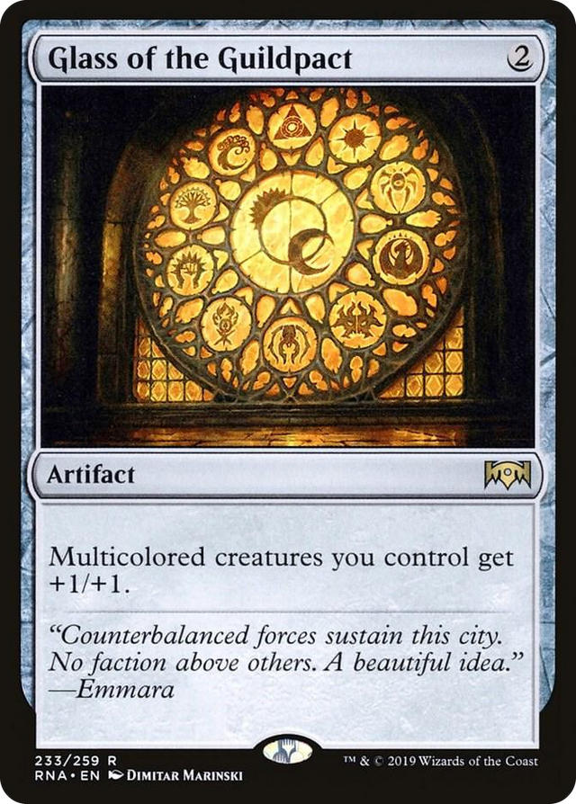 0233 Glass of the Guildpact R Ravnica Allegiance