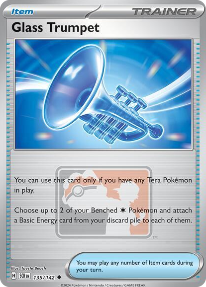 0135 Glass Trumpet Promo League & Championship Cards